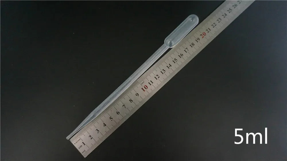 100Pcs Lab 1ml 2ml 3ml 5ml 10ml Plastic Disposable Transfer Pipettes
