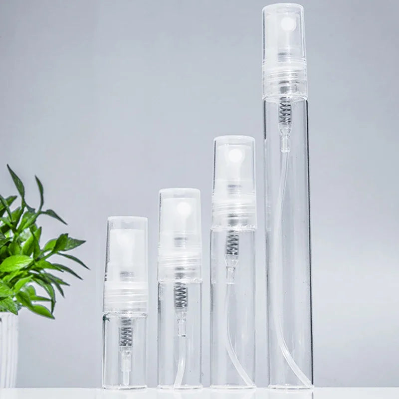 8/16PCS 2ml 3ml 5ml 10ml Glass Refillable Spray Perfume Atomizers