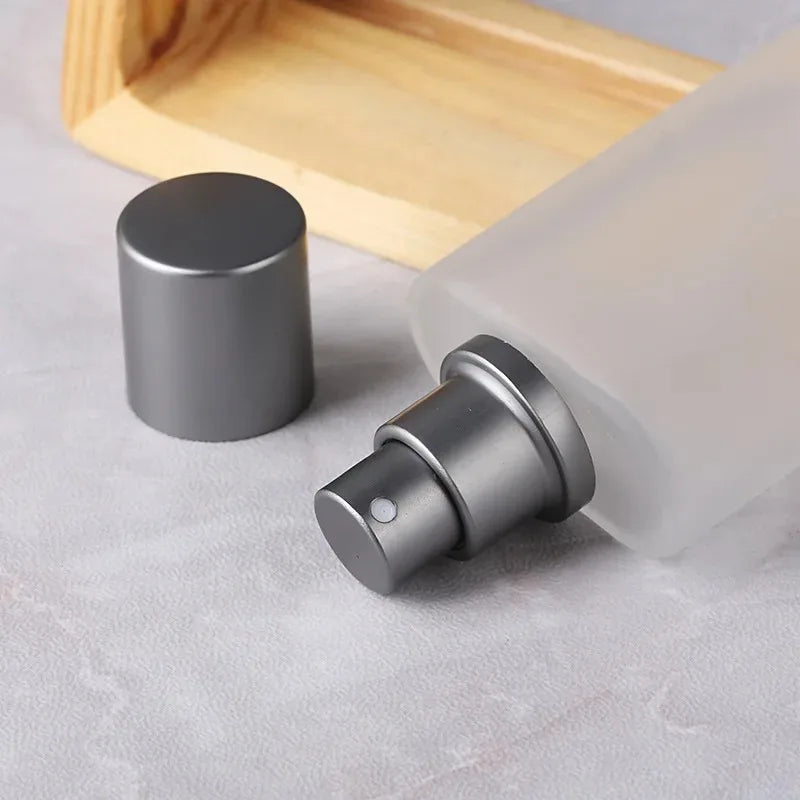 30/50ml Refillable Screw Top Frosted Glass Spray Perfume Atomizers