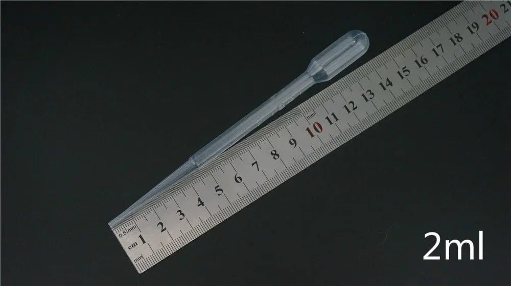 100Pcs Lab 1ml 2ml 3ml 5ml 10ml Plastic Disposable Transfer Pipettes