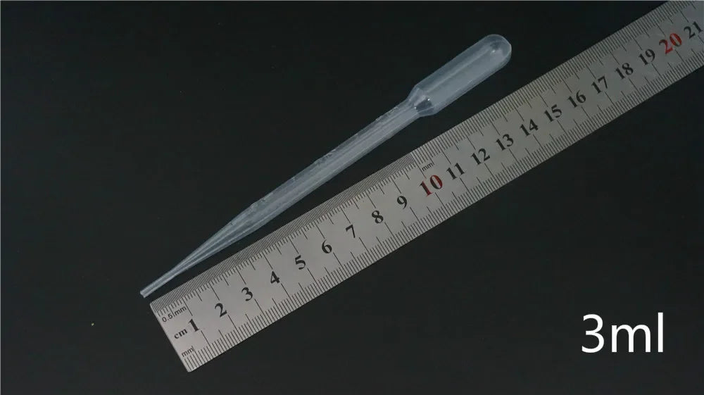 100Pcs Lab 1ml 2ml 3ml 5ml 10ml Plastic Disposable Transfer Pipettes