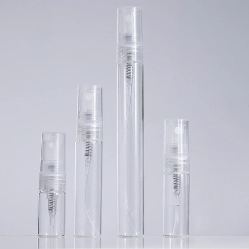 8/16PCS 2ml 3ml 5ml 10ml Glass Refillable Spray Perfume Atomizers