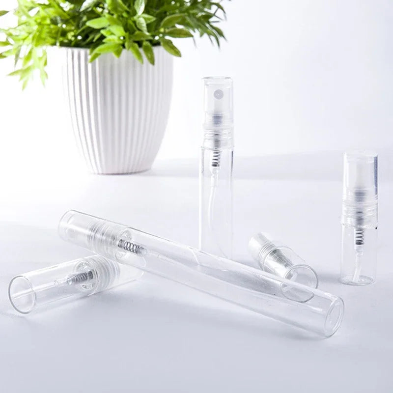 8/16PCS 2ml 3ml 5ml 10ml Glass Refillable Spray Perfume Atomizers