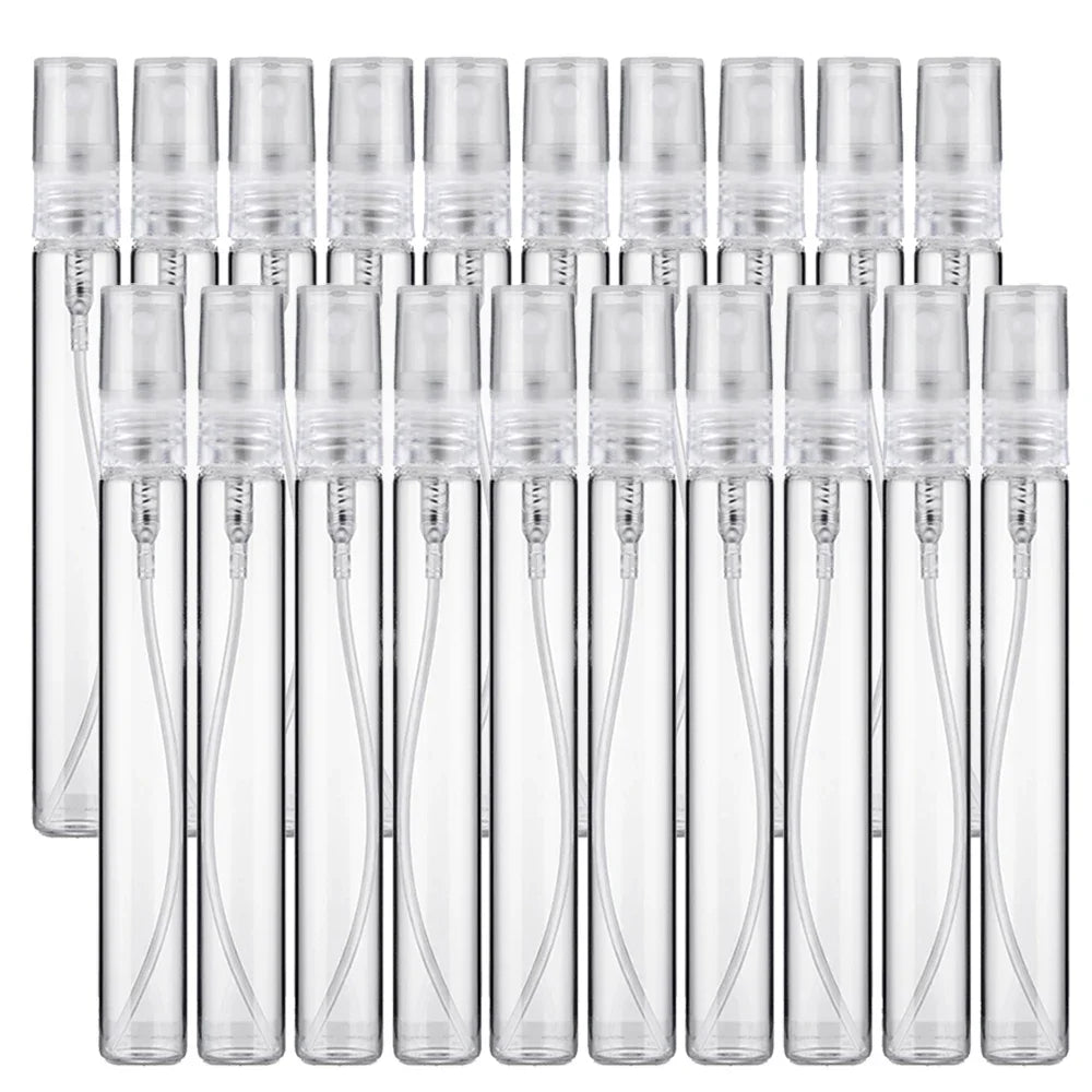 8/16PCS 2ml 3ml 5ml 10ml Glass Refillable Spray Perfume Atomizers
