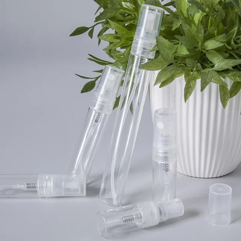 8/16PCS 2ml 3ml 5ml 10ml Glass Refillable Spray Perfume Atomizers