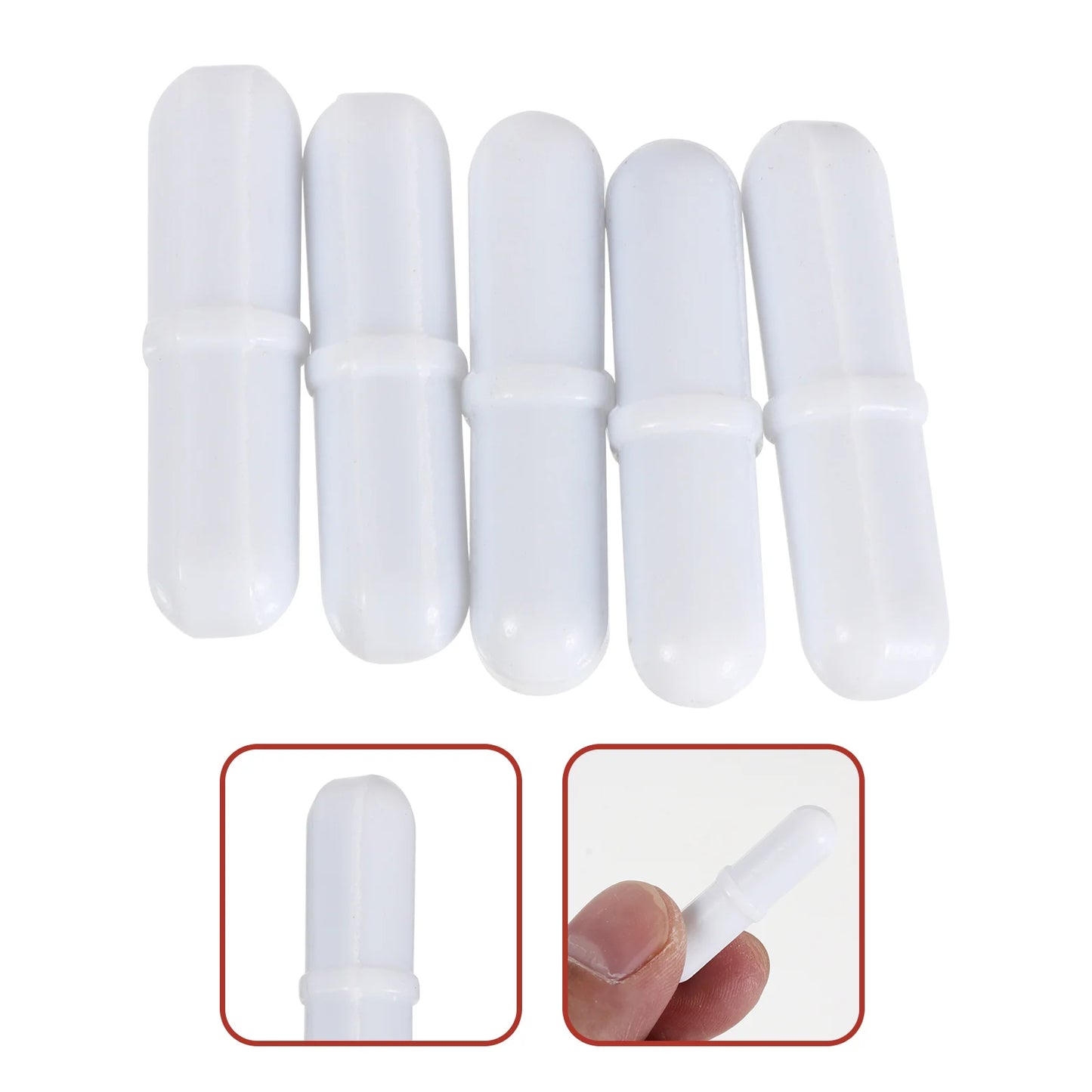 5 Pcs Stirring Bar Magnets Magnetic Stirrer Laboratory Blender PTFE Mixer Rod Accessories Baby