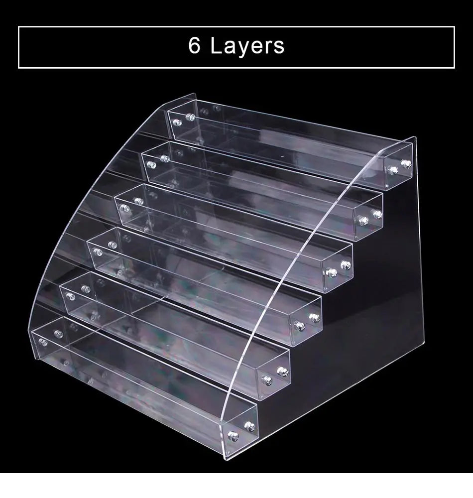1-7 Tier Fragrance Ingredient/Sample Rack Display Stand Organizer