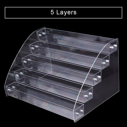 1-7 Tier Fragrance Ingredient/Sample Rack Display Stand Organizer