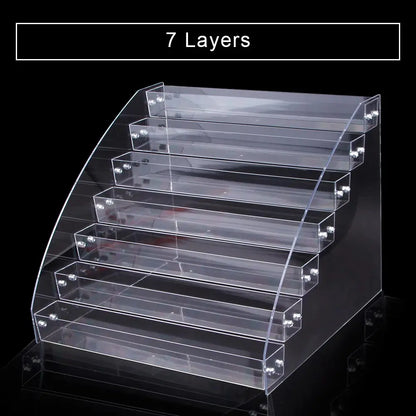 1-7 Tier Fragrance Ingredient/Sample Rack Display Stand Organizer