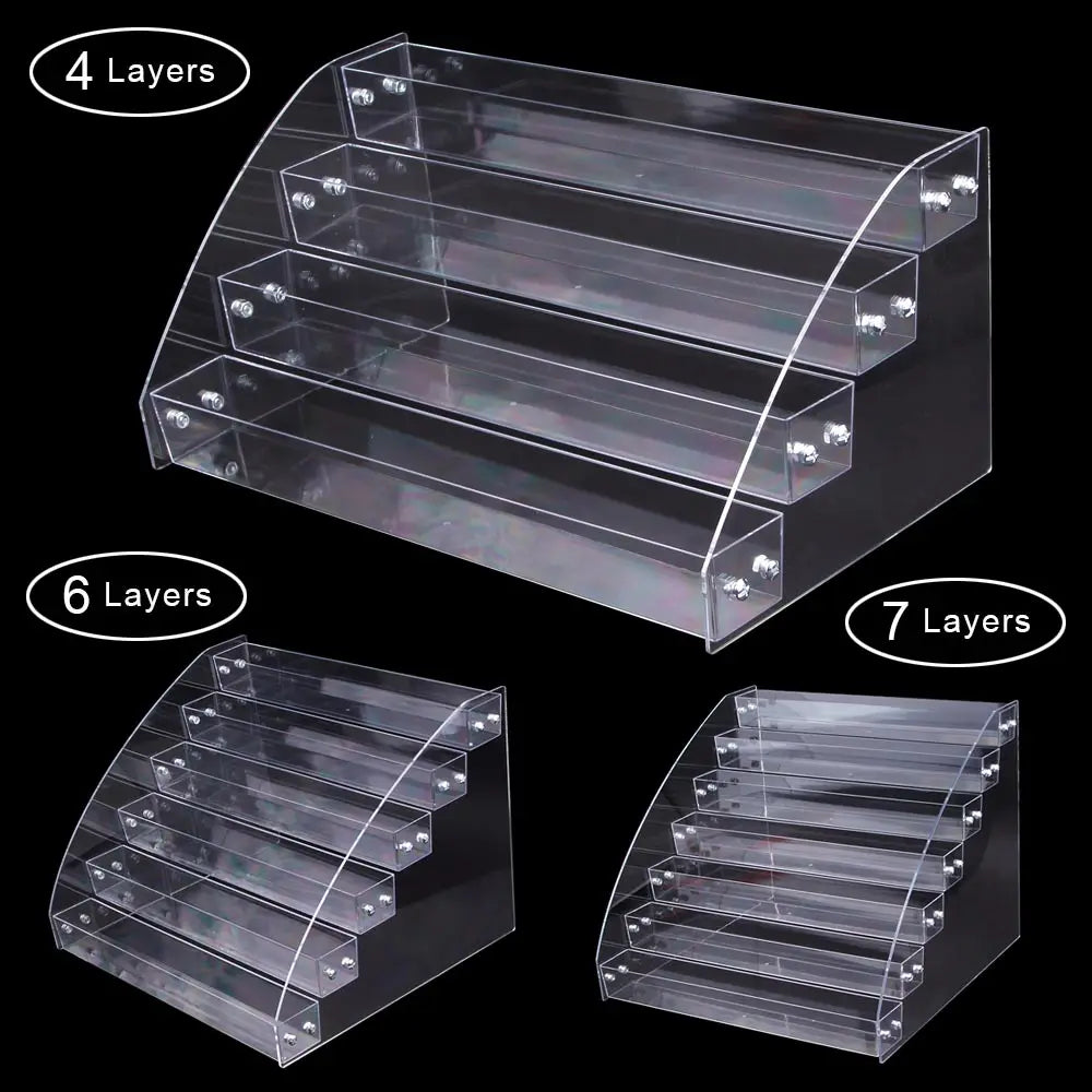1-7 Tier Fragrance Ingredient/Sample Rack Display Stand Organizer