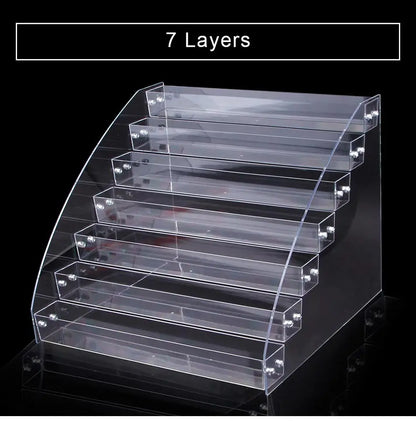 1-7 Tier Fragrance Ingredient/Sample Rack Display Stand Organizer