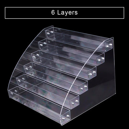 1-7 Tier Fragrance Ingredient/Sample Rack Display Stand Organizer