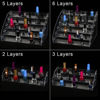 1-7 Tier Fragrance Ingredient/Sample Rack Display Stand Organizer