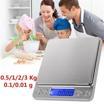Larger Batch Digital Scale .5-3kg Capacity with .01-.1 Accuracy options