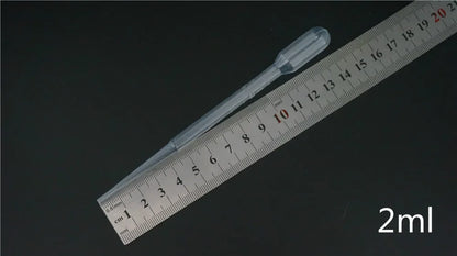 100Pcs Lab 1ml 2ml 3ml 5ml 10ml Plastic Disposable Transfer Pipettes