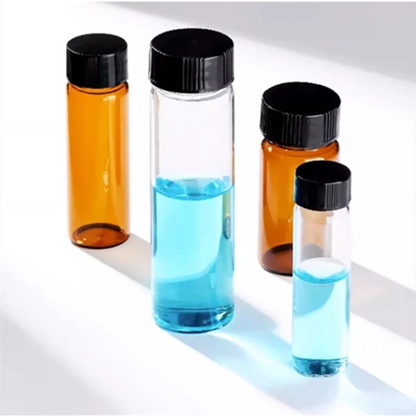 20pack 3ml 5ml 10ml 15ml 20ml 30ml 40ml 50ml (Clear/ Brown) Glass Sample Vials