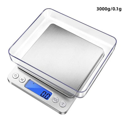 Larger Batch Digital Scale .5-3kg Capacity with .01-.1 Accuracy options