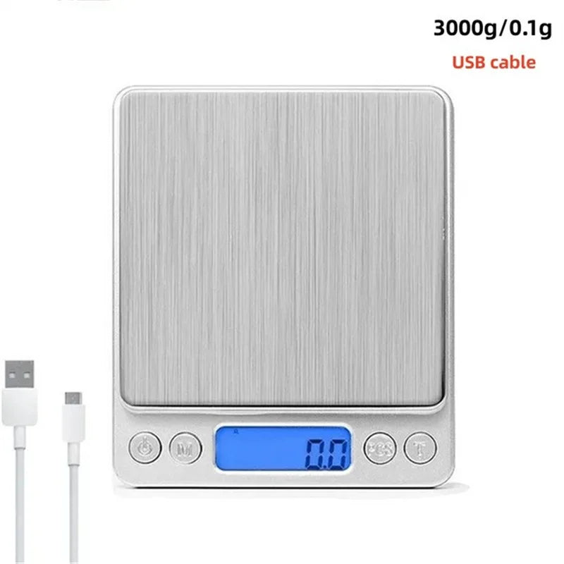 Larger Batch Digital Scale .5-3kg Capacity with .01-.1 Accuracy options