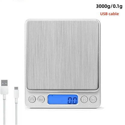 Larger Batch Digital Scale .5-3kg Capacity with .01-.1 Accuracy options
