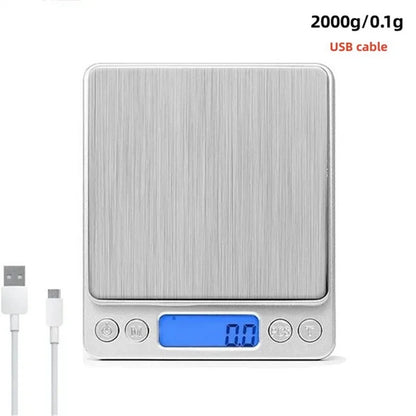 Larger Batch Digital Scale .5-3kg Capacity with .01-.1 Accuracy options