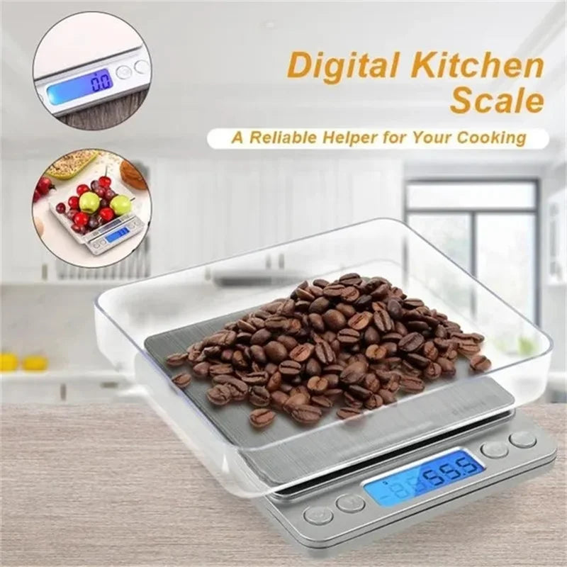 Larger Batch Digital Scale .5-3kg Capacity with .01-.1 Accuracy options