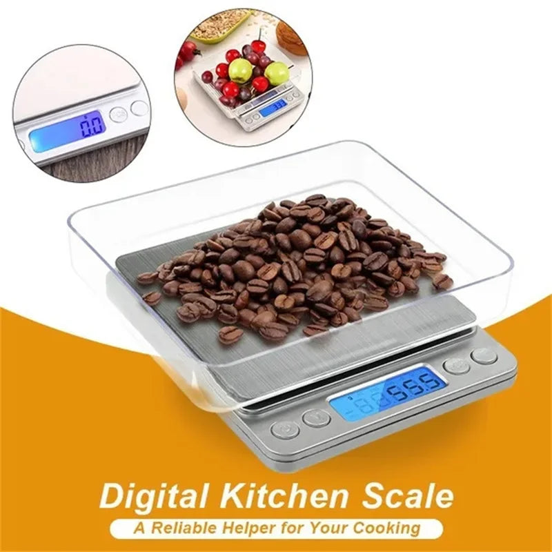 Larger Batch Digital Scale .5-3kg Capacity with .01-.1 Accuracy options