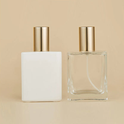 30ml Screw Cap Refillable Glass Spray Perfume Bottle With Atomizer